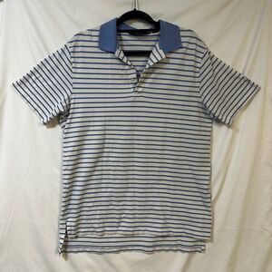 Ralph Lauren Polo Men's striped preppy shirt golf embroidered logo L